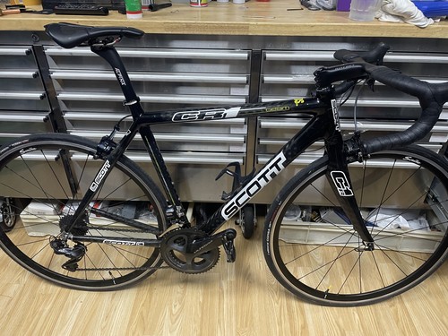 Scott cr1 team carbon - carbon, super