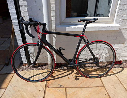 Planet carbon road bike - road, 56cm